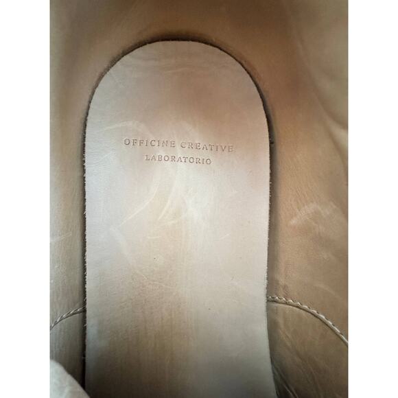 Officine Creative Keino Polished Leather Sneakers main image 8